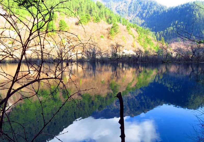 九寨溝風(fēng)景圖