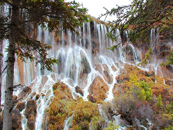 九寨溝風(fēng)景圖